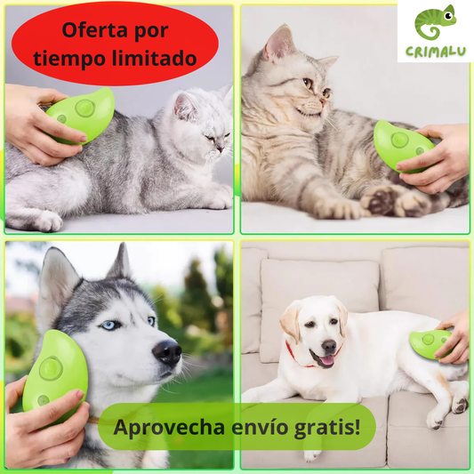 Cepillo a Vapor para Mascota!