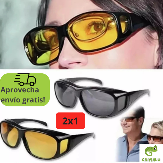 Adiós Encandilamiento: Maneja con Visión Clara Día y Noche (2x1)