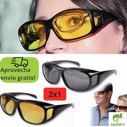 Adiós Encandilamiento: Maneja con Visión Clara Día y Noche (2x1)